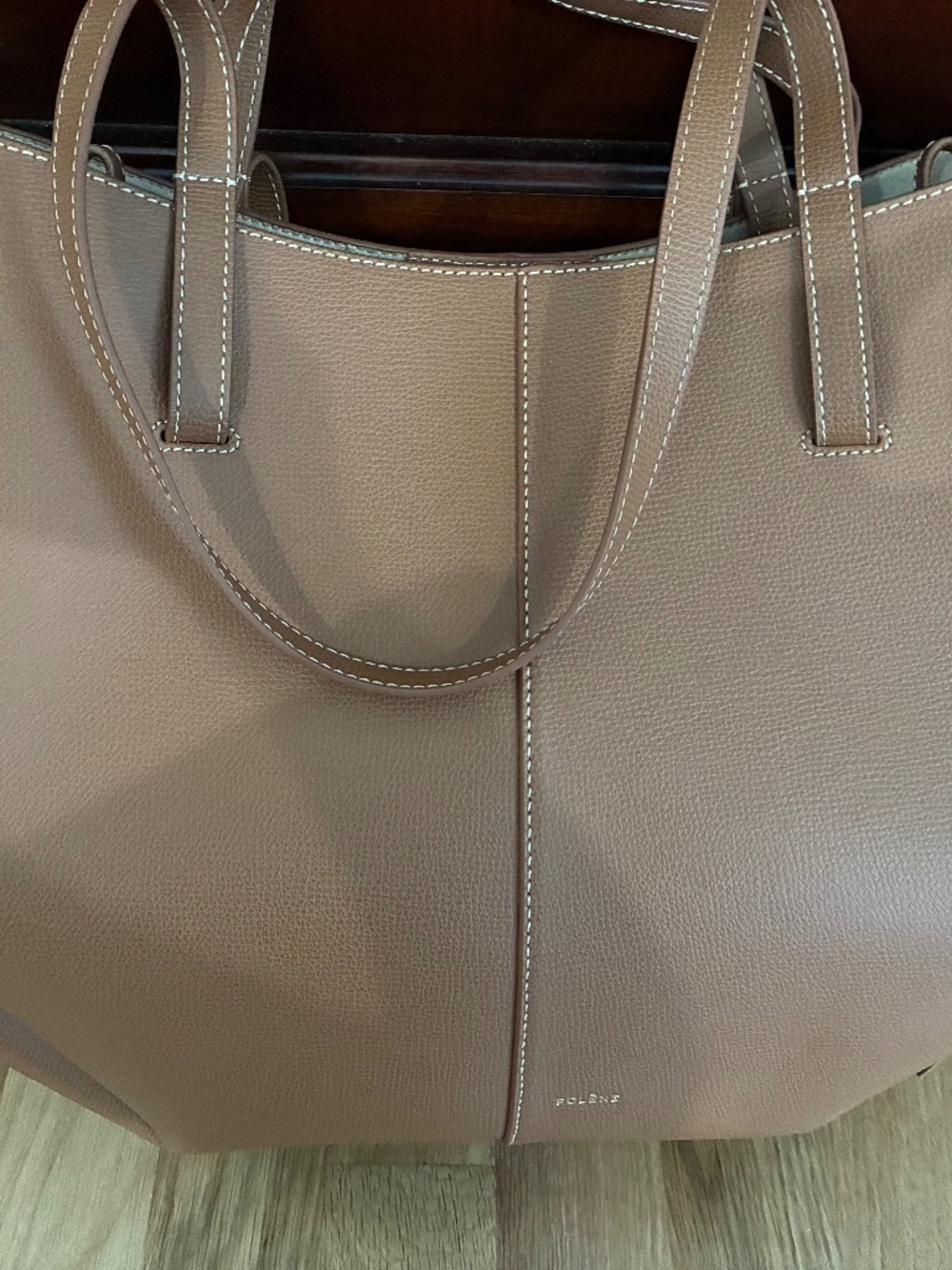 Polene large cognac